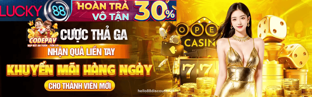 Nhận thưởng Lucky88